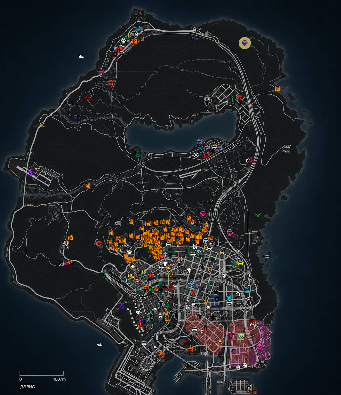 Оперативная карта GTA5RP